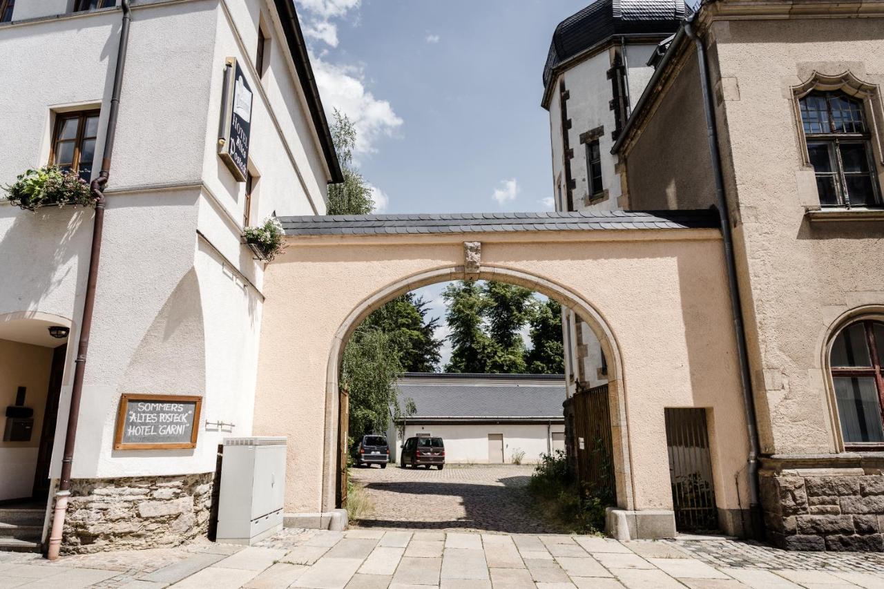 רייכנבאך אים פוגטלנד Sommers Hotel Altes Posteck מראה חיצוני תמונה
